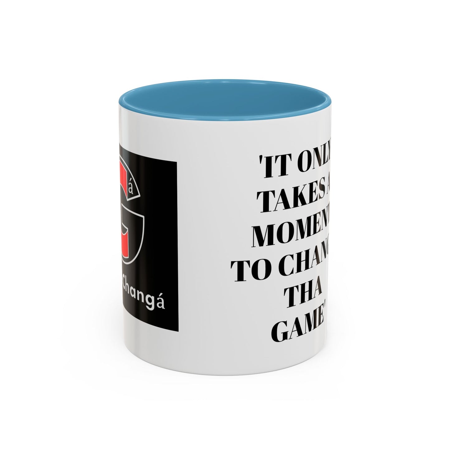 Inspirational Accent Coffee Mug - Motivational Gift for Coffee Lovers