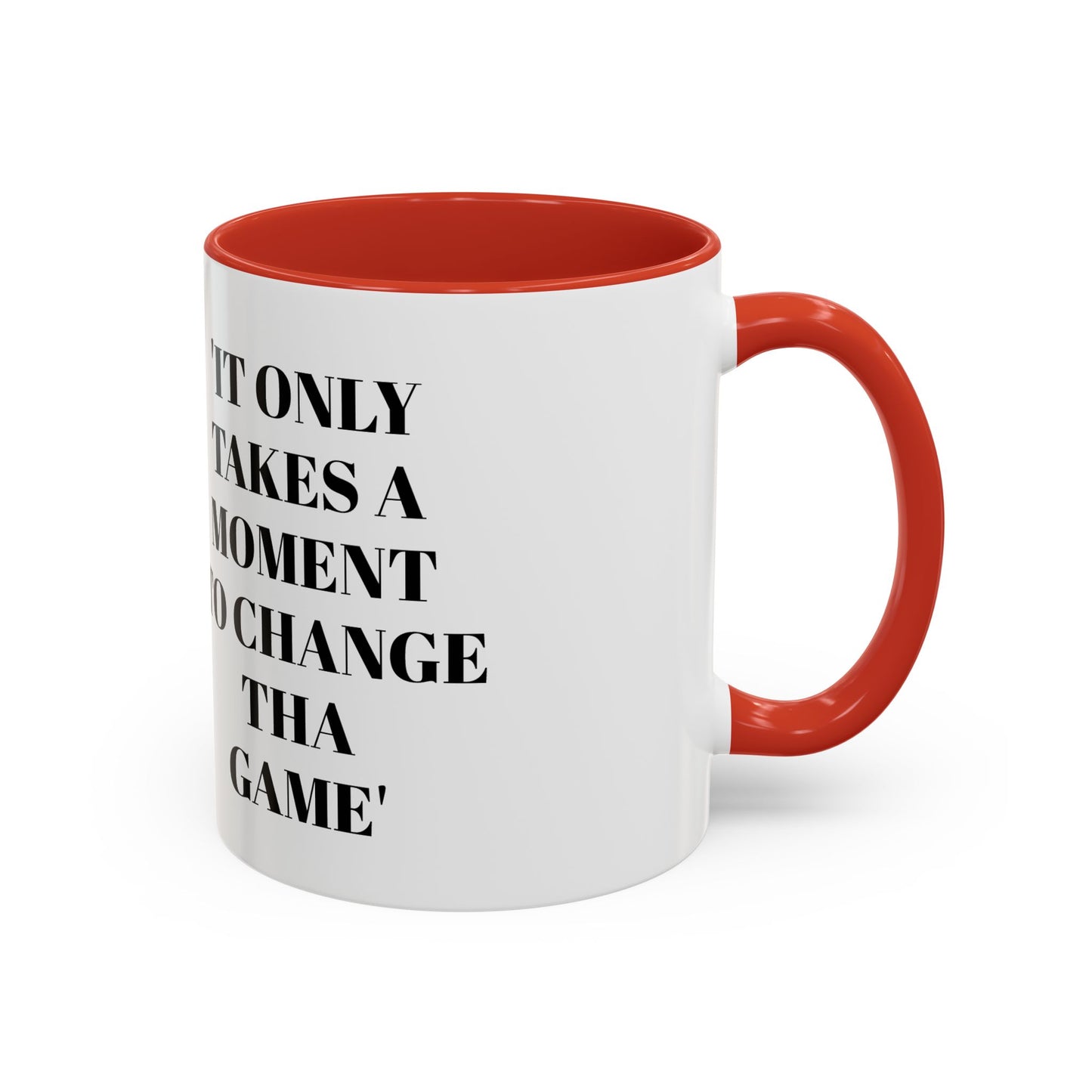 Inspirational Accent Coffee Mug - Motivational Gift for Coffee Lovers