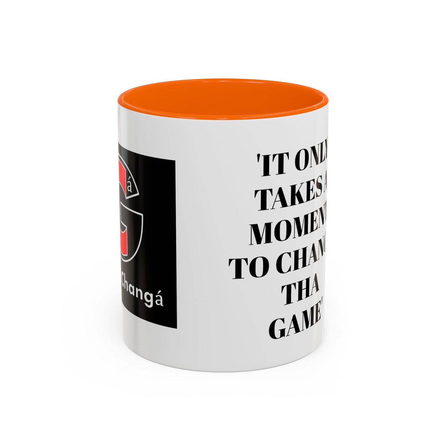 Inspirational Accent Coffee Mug - Motivational Gift for Coffee Lovers