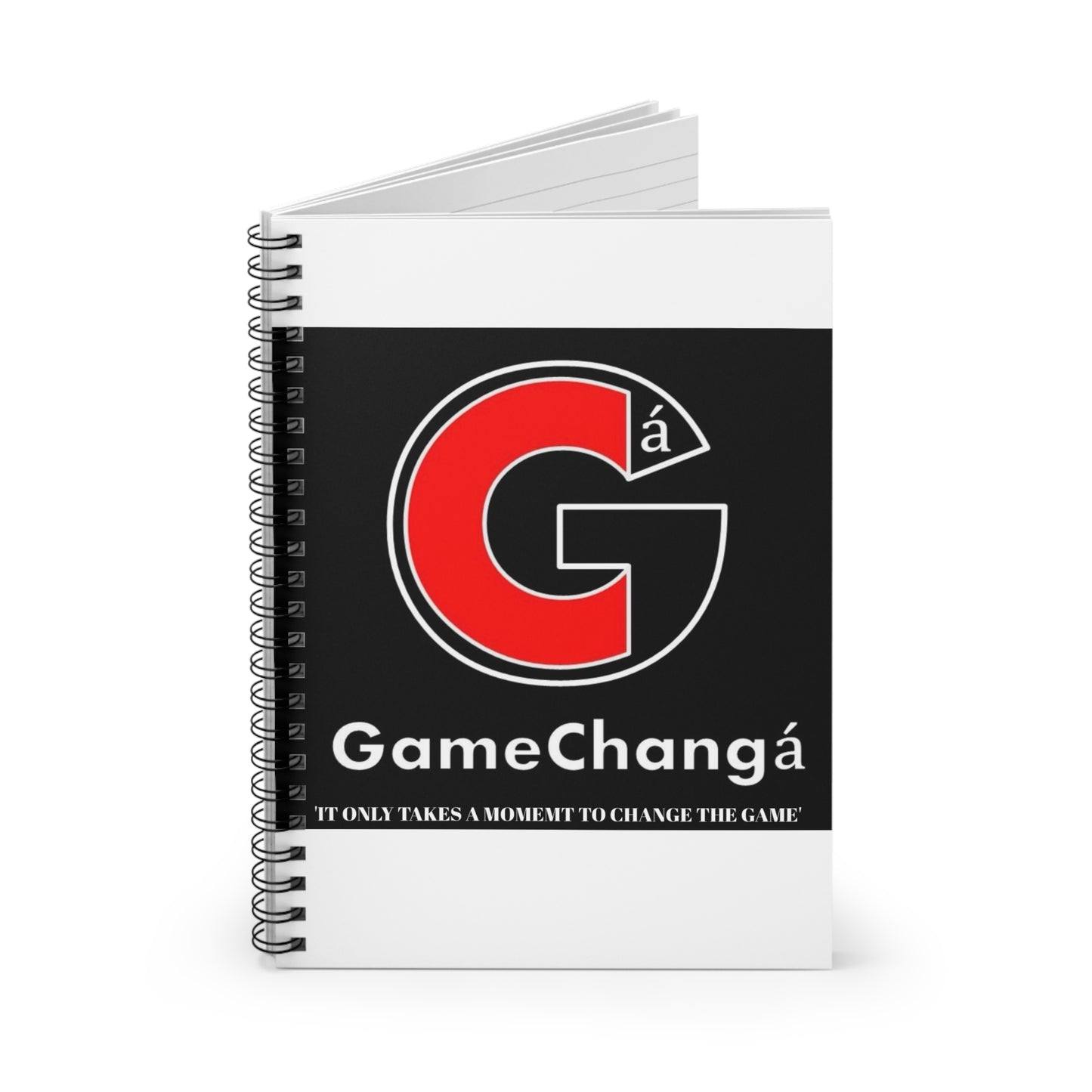 GameChangá Inspirational Spiral Notebook - Perfect for Goal Setting & Motivation