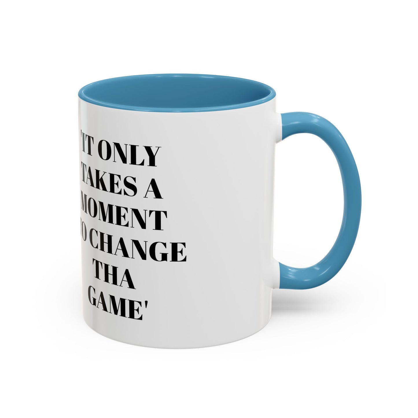 Inspirational Accent Coffee Mug - Motivational Gift for Coffee Lovers