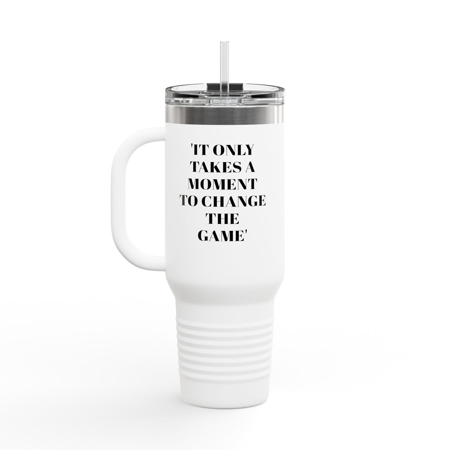 Insulated Travel Mug - GameChanger 40oz Tumbler for Hot & Cold Beverages