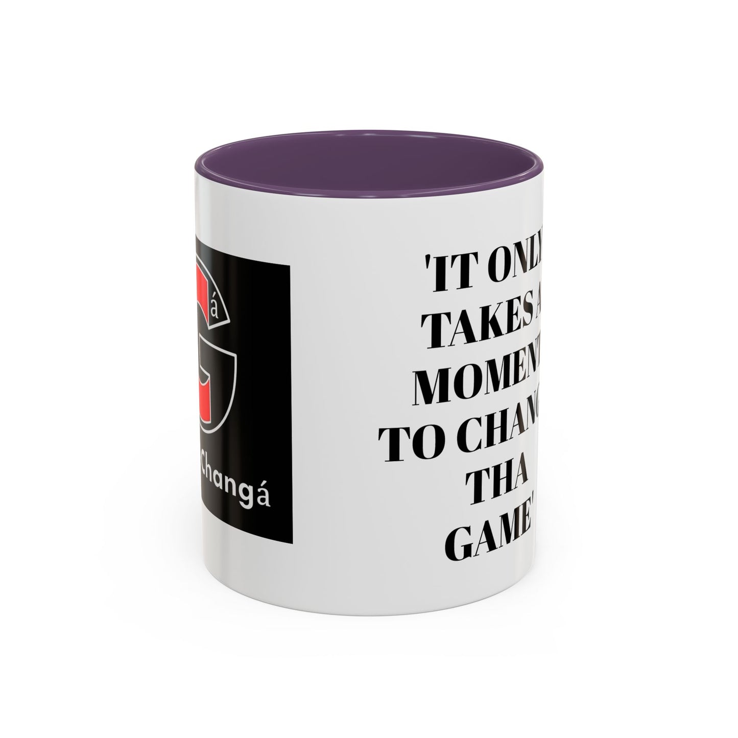 Inspirational Accent Coffee Mug - Motivational Gift for Coffee Lovers