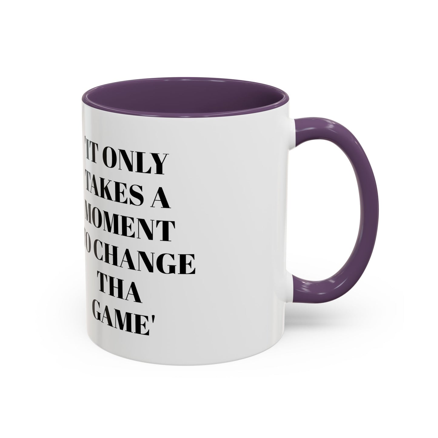 Inspirational Accent Coffee Mug - Motivational Gift for Coffee Lovers