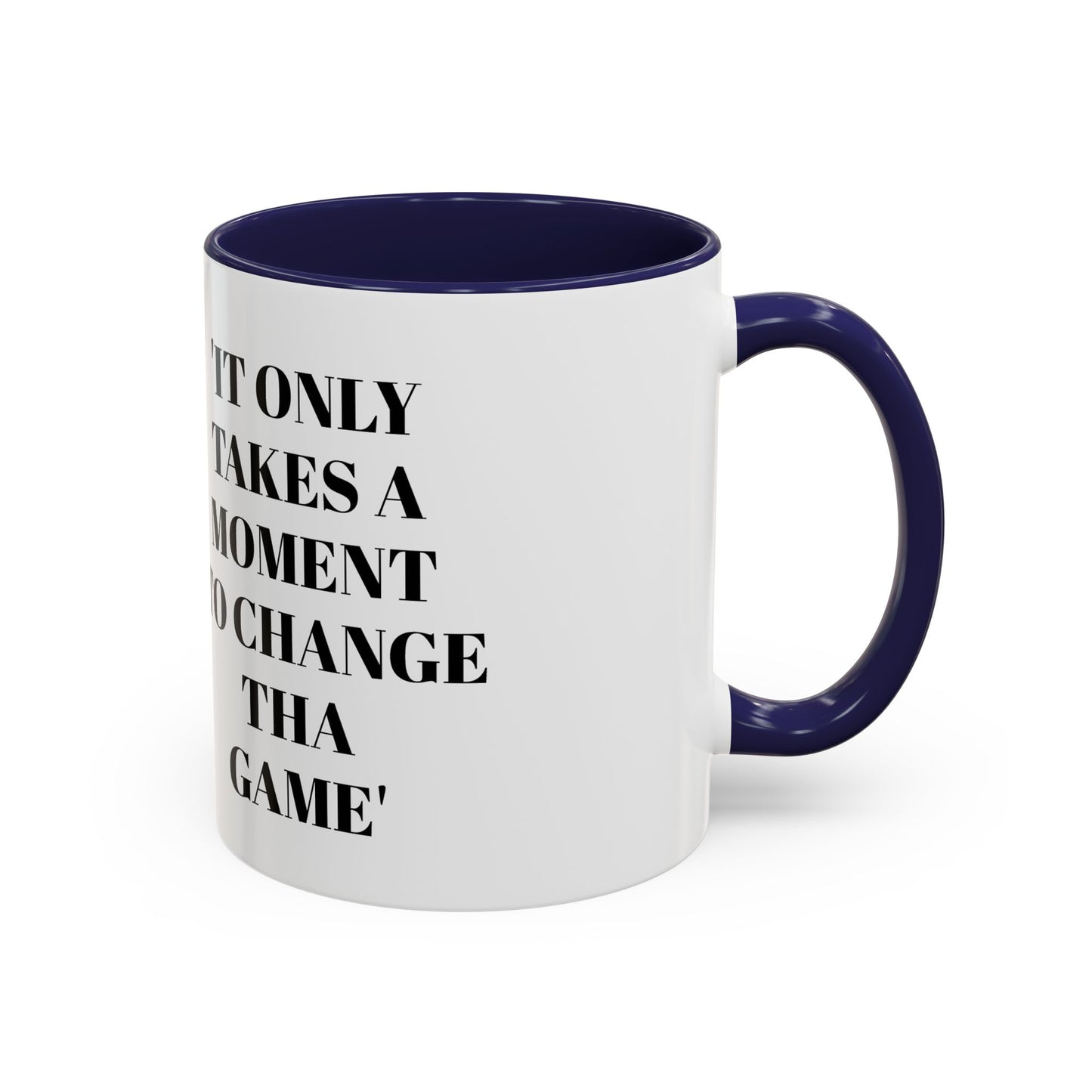 Inspirational Accent Coffee Mug - Motivational Gift for Coffee Lovers