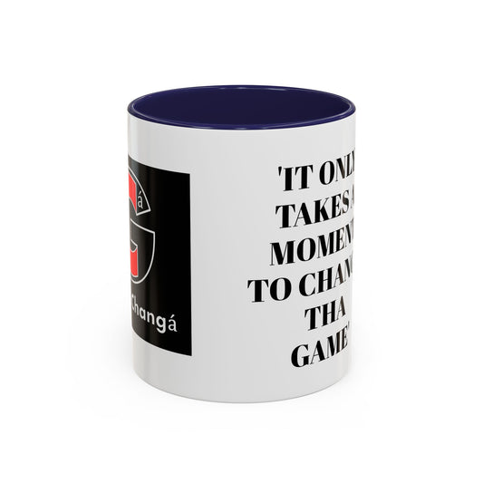 Inspirational Accent Coffee Mug - Motivational Gift for Coffee Lovers