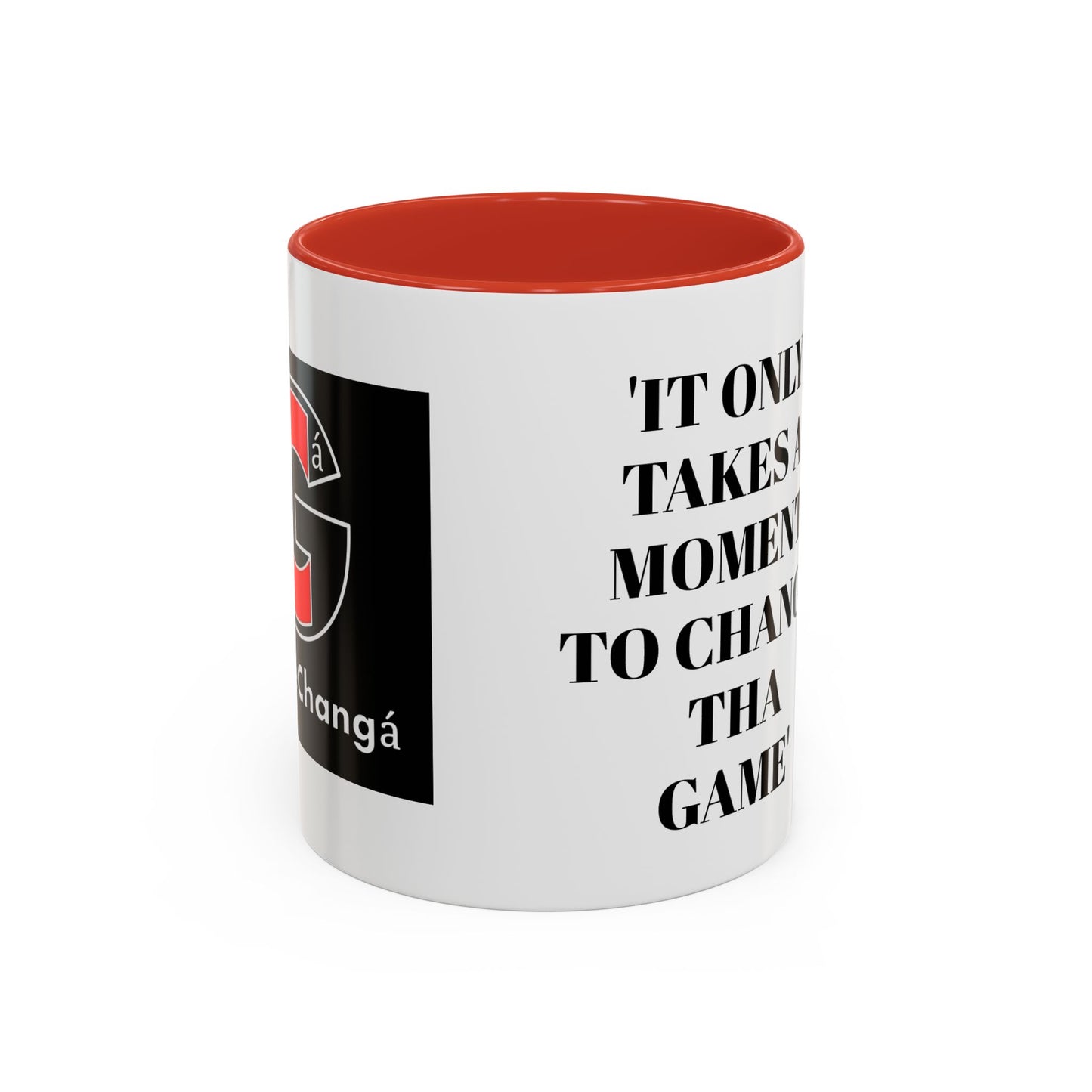 Inspirational Accent Coffee Mug - Motivational Gift for Coffee Lovers
