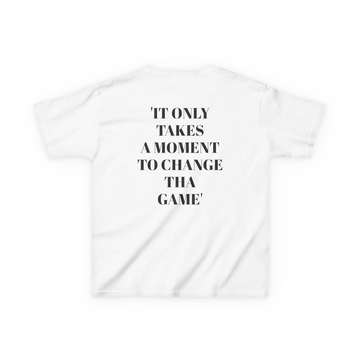 GameChangá Kids Heavy Cotton Tee - Fun, Stylish T-Shirt for Young Trendsetters