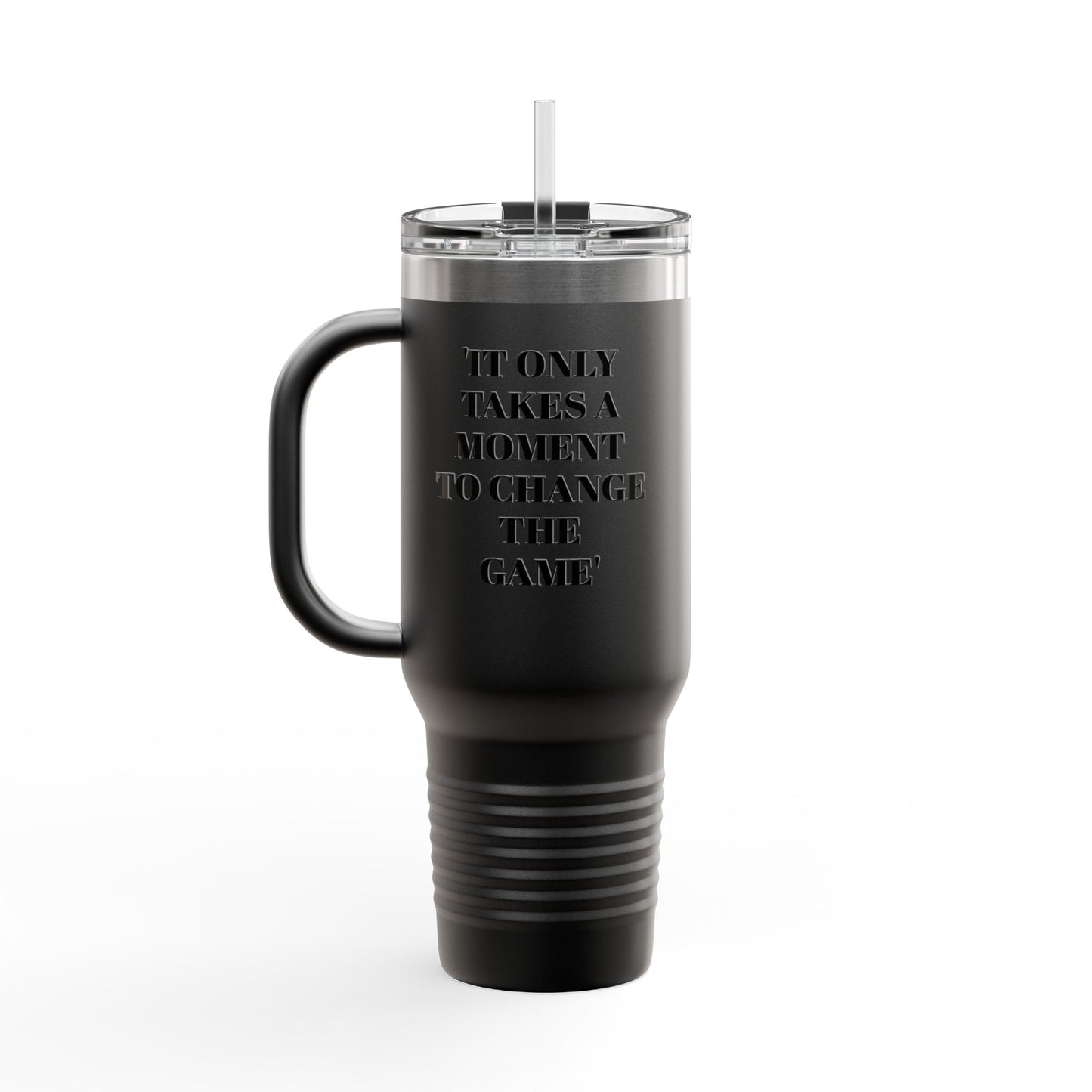 Insulated Travel Mug - GameChanger 40oz Tumbler for Hot & Cold Beverages