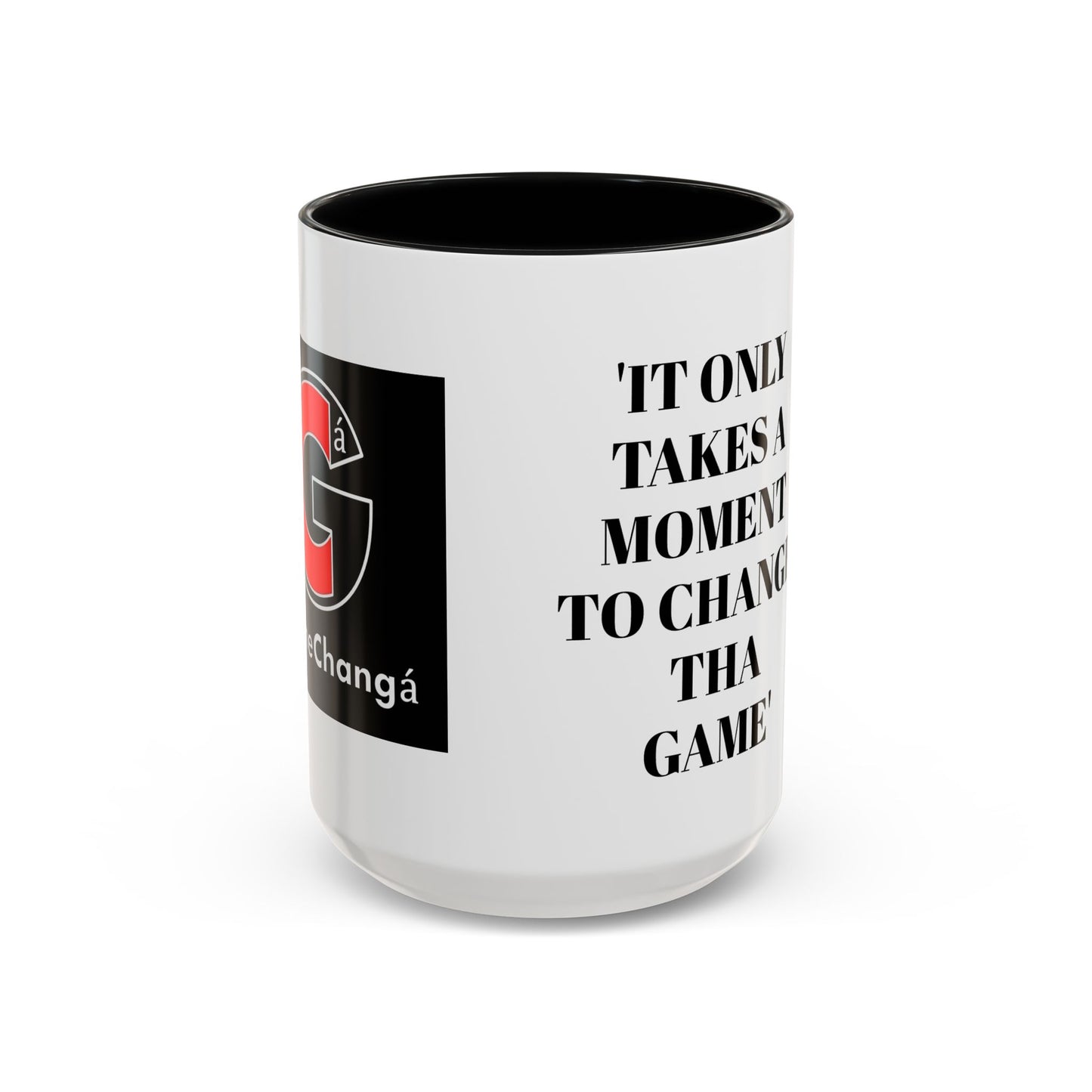 Inspirational Accent Coffee Mug - Motivational Gift for Coffee Lovers
