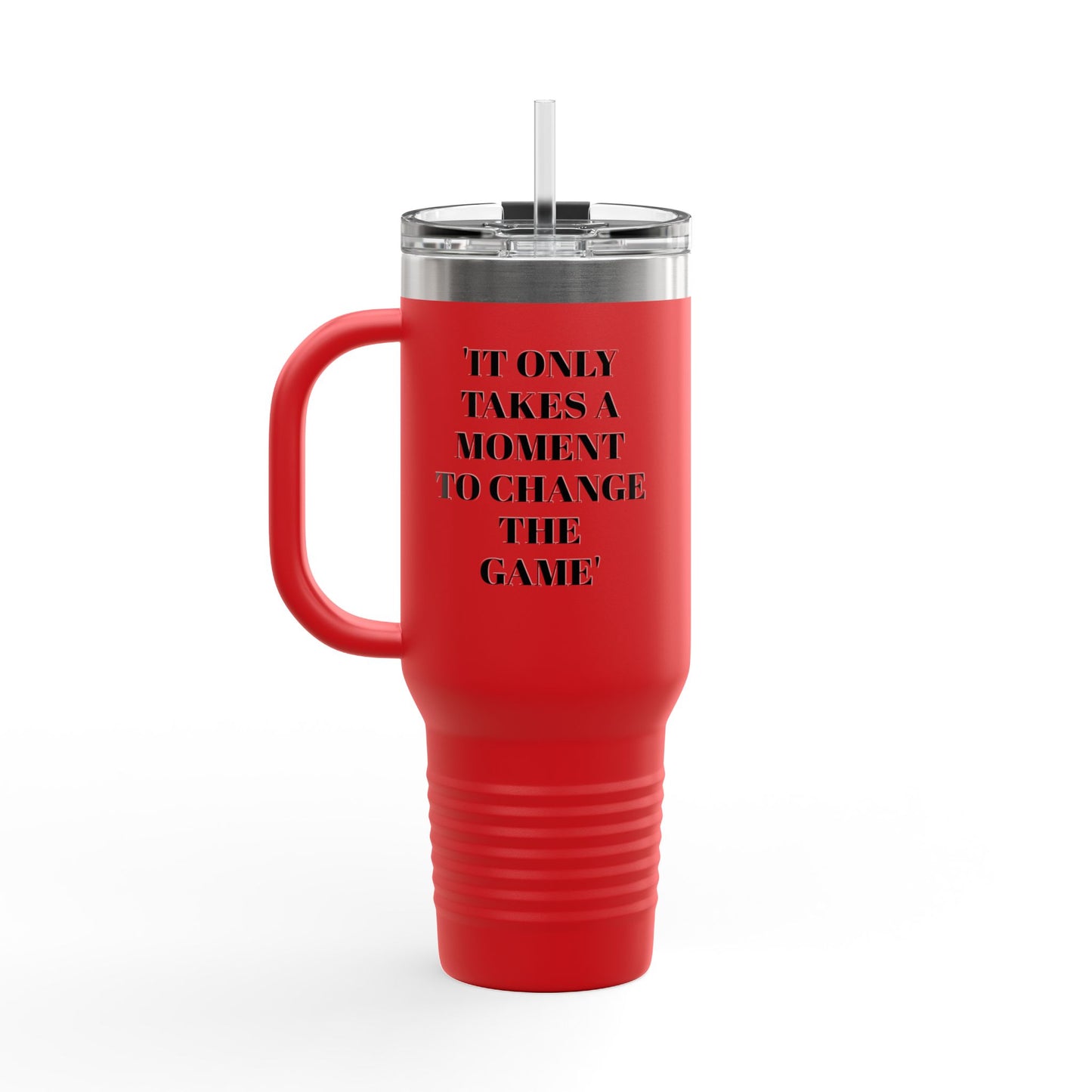 Insulated Travel Mug - GameChanger 40oz Tumbler for Hot & Cold Beverages