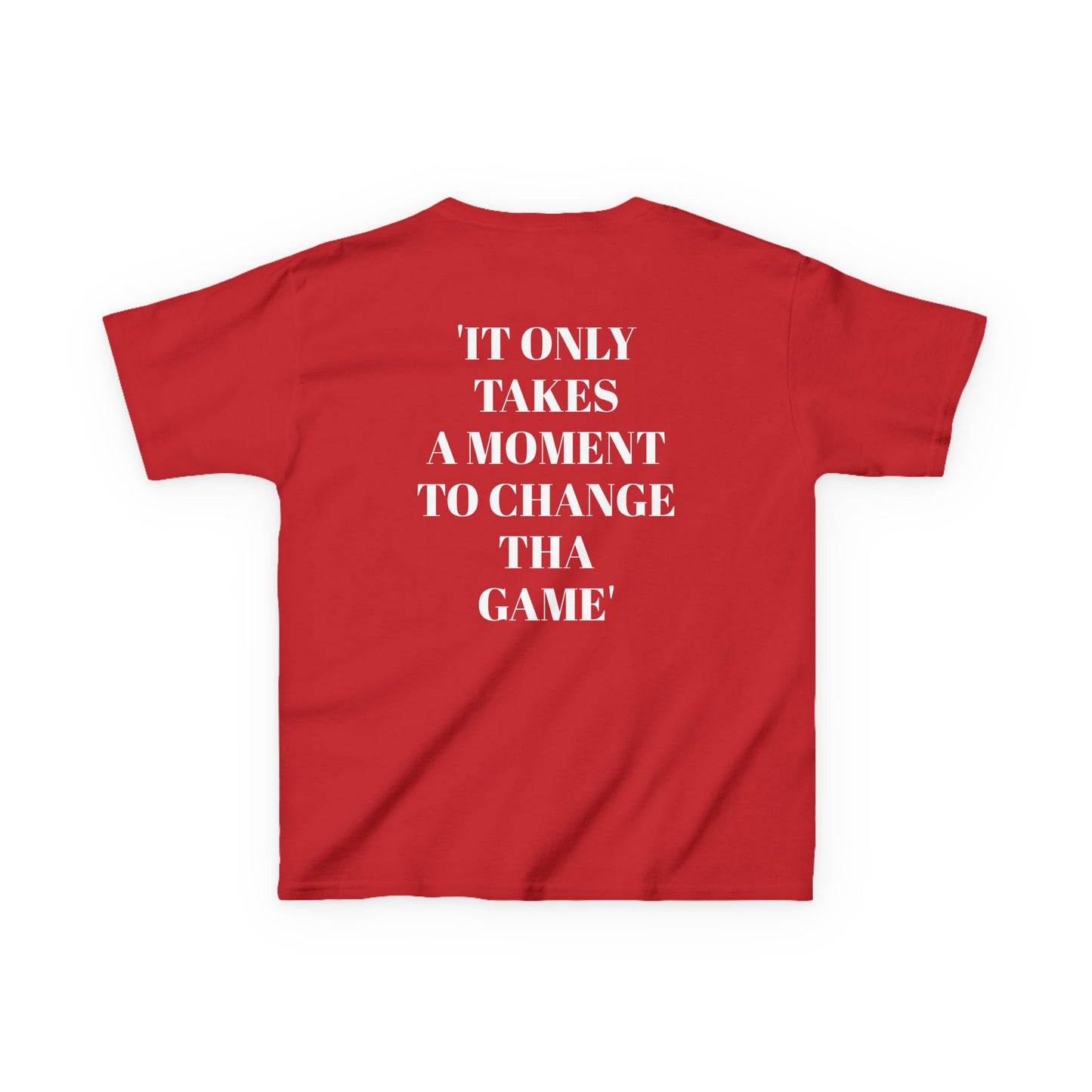 GameChangá Kids Heavy Cotton Tee - Fun, Stylish T-Shirt for Young Trendsetters