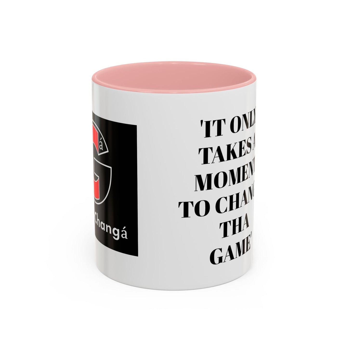 Inspirational Accent Coffee Mug - Motivational Gift for Coffee Lovers