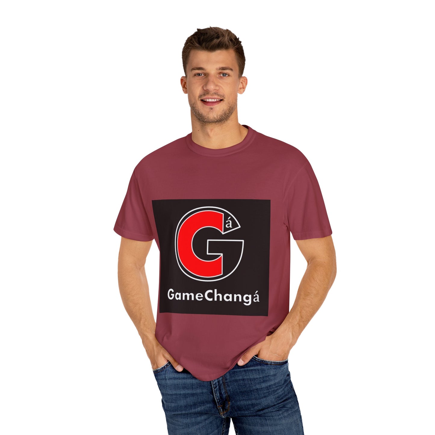 GameChangá Unisex Garment-Dyed T-Shirt - Casual Streetwear For Everyday Style