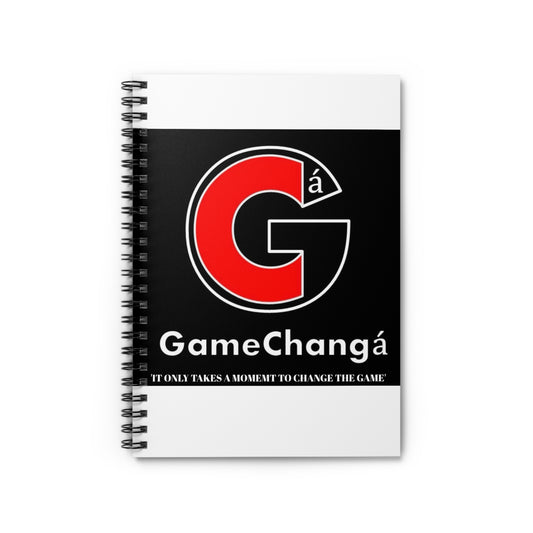 GameChangá Inspirational Spiral Notebook - Perfect for Goal Setting & Motivation