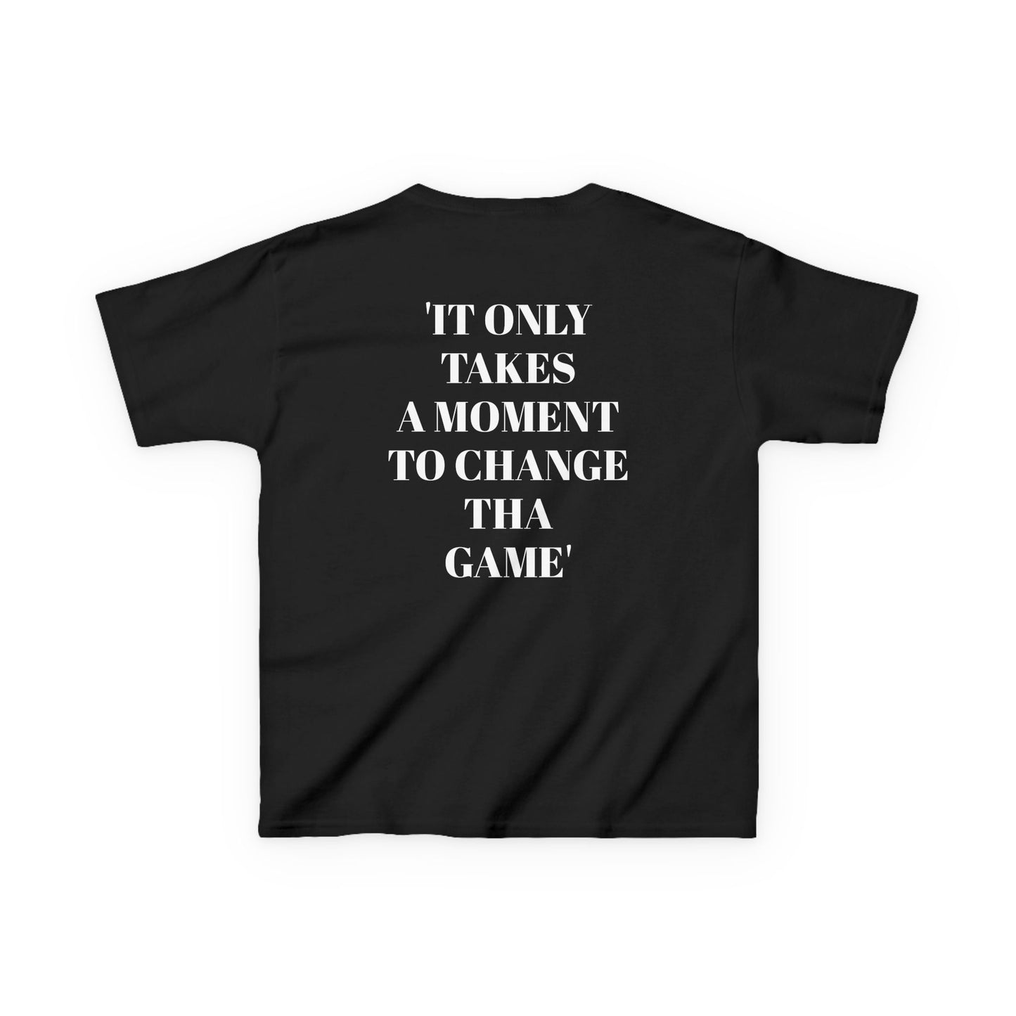 GameChangá Kids Heavy Cotton Tee - Fun, Stylish T-Shirt for Young Trendsetters