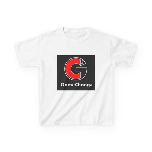 GameChangá Kids Heavy Cotton Tee - Fun, Stylish T-Shirt for Young Trendsetters